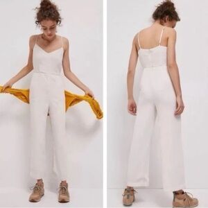 Anthropologie Maeve Magdalena Jumpsuit Size 14